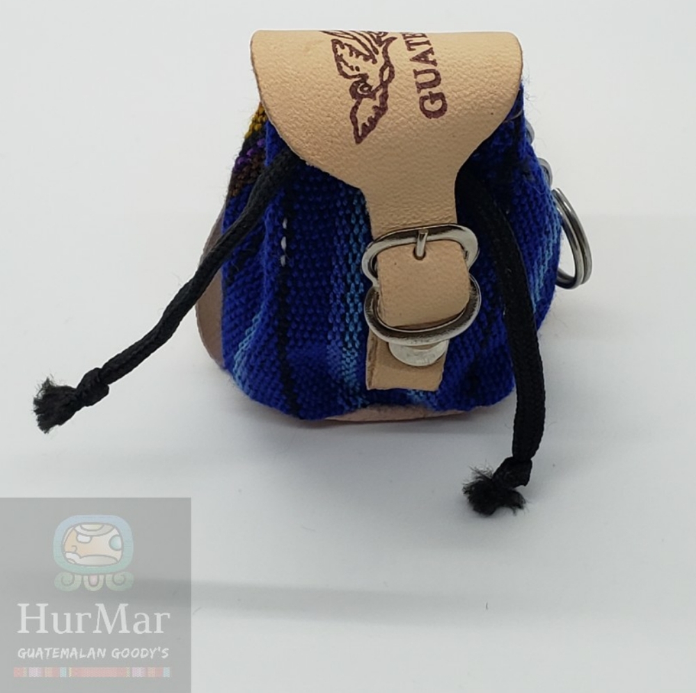 Guatemalan Backpack Keychain